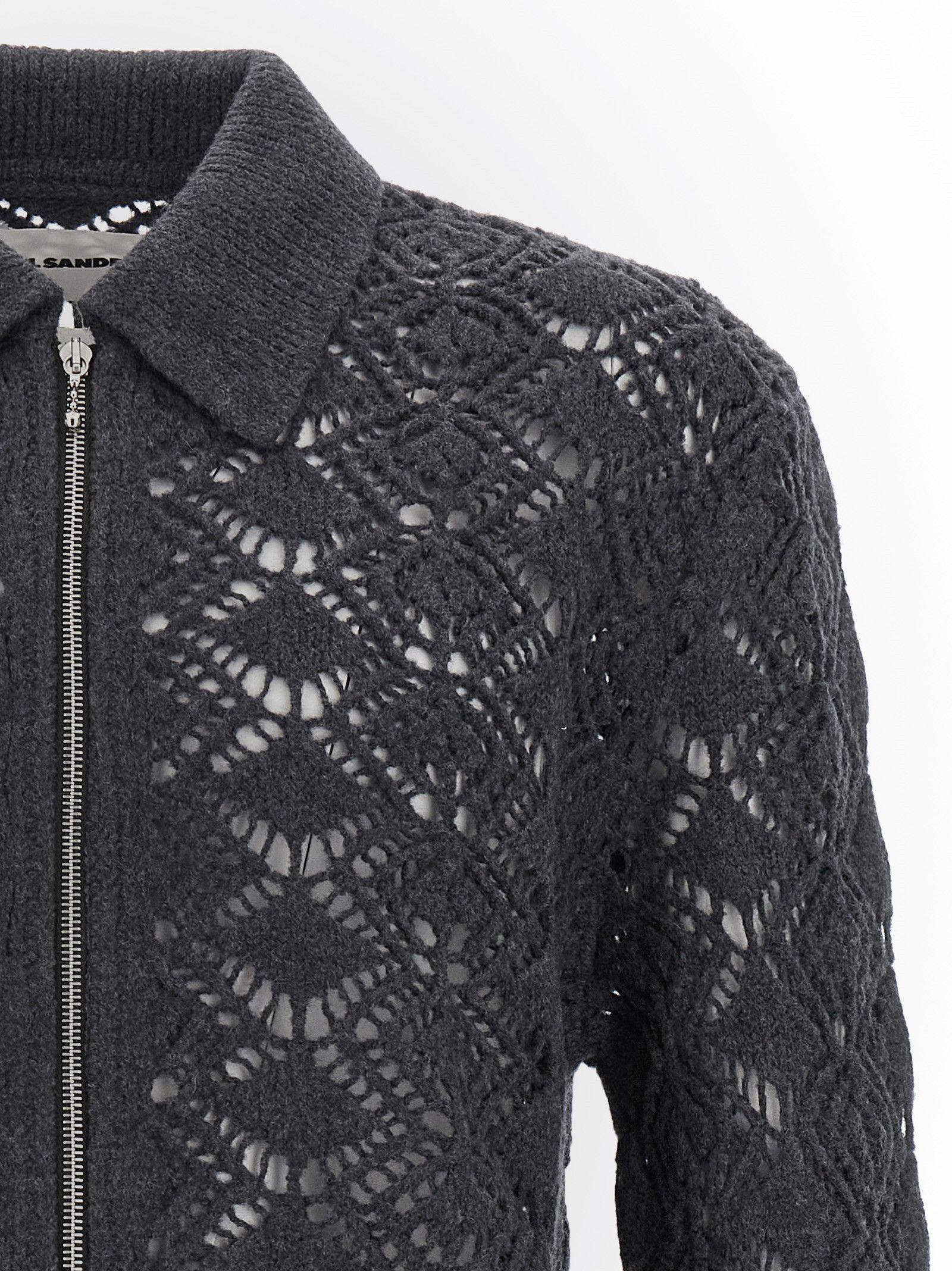 Jil Sander Openwork wool cardigan Size US XL / EU 56 / 4 - 3 Thumbnail