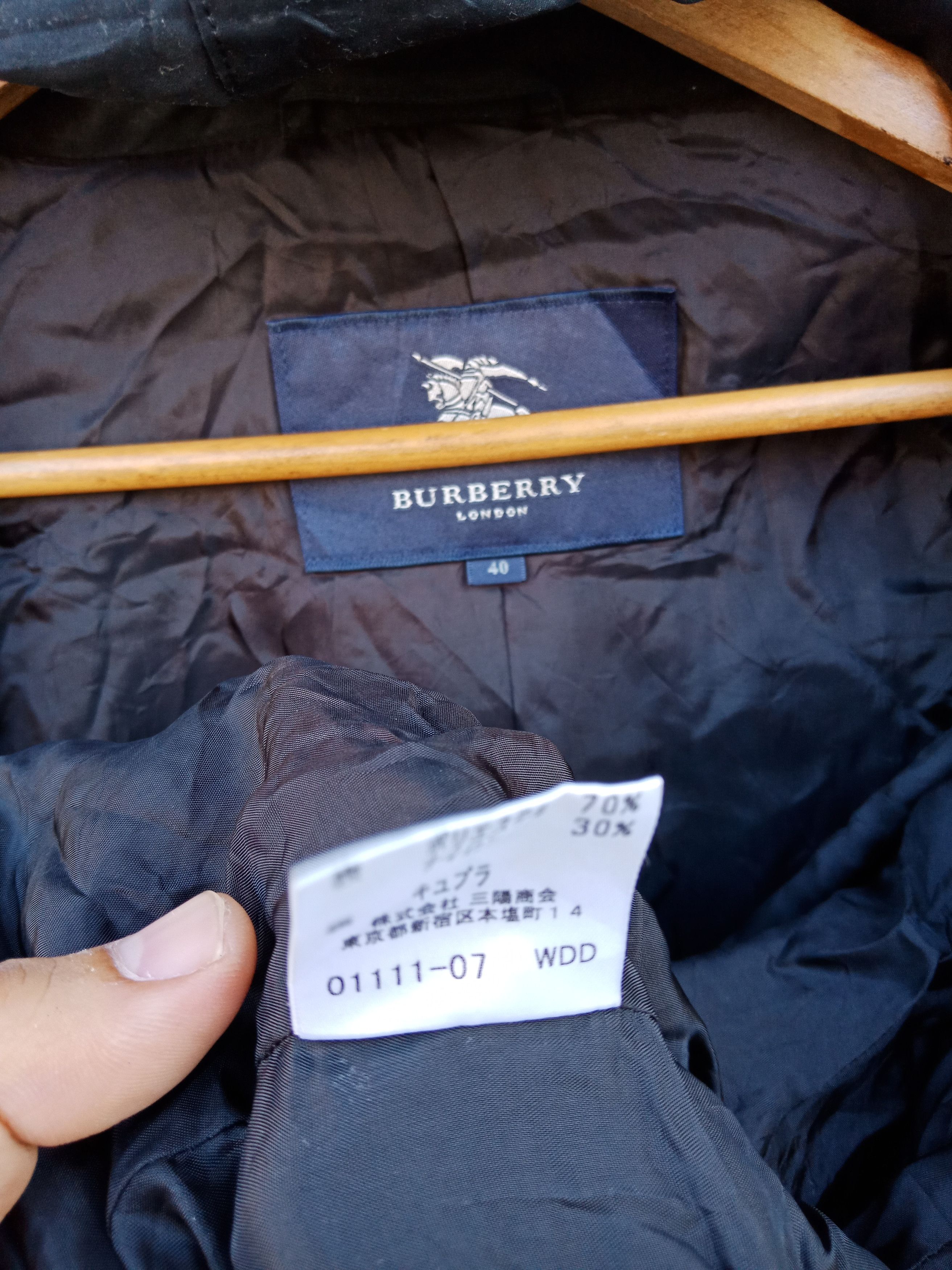 Burberry Luxury Burberry London Hood Light Jacket Size US L / EU 52-54 / 3 - 8 Thumbnail