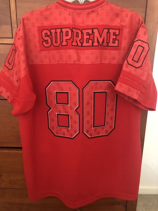 Supreme Monogram supreme football Jersey | Grailed