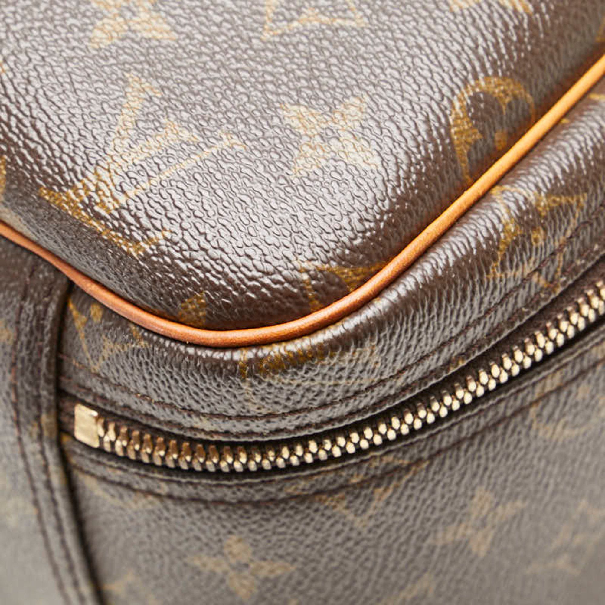 Louis Vuitton Louis Vuitton Monogram Excursion Handbag/Shoe Bag M41450 Brown Leather Women's LOUIS VUITTON Size ONE SIZE - 7 Thumbnail
