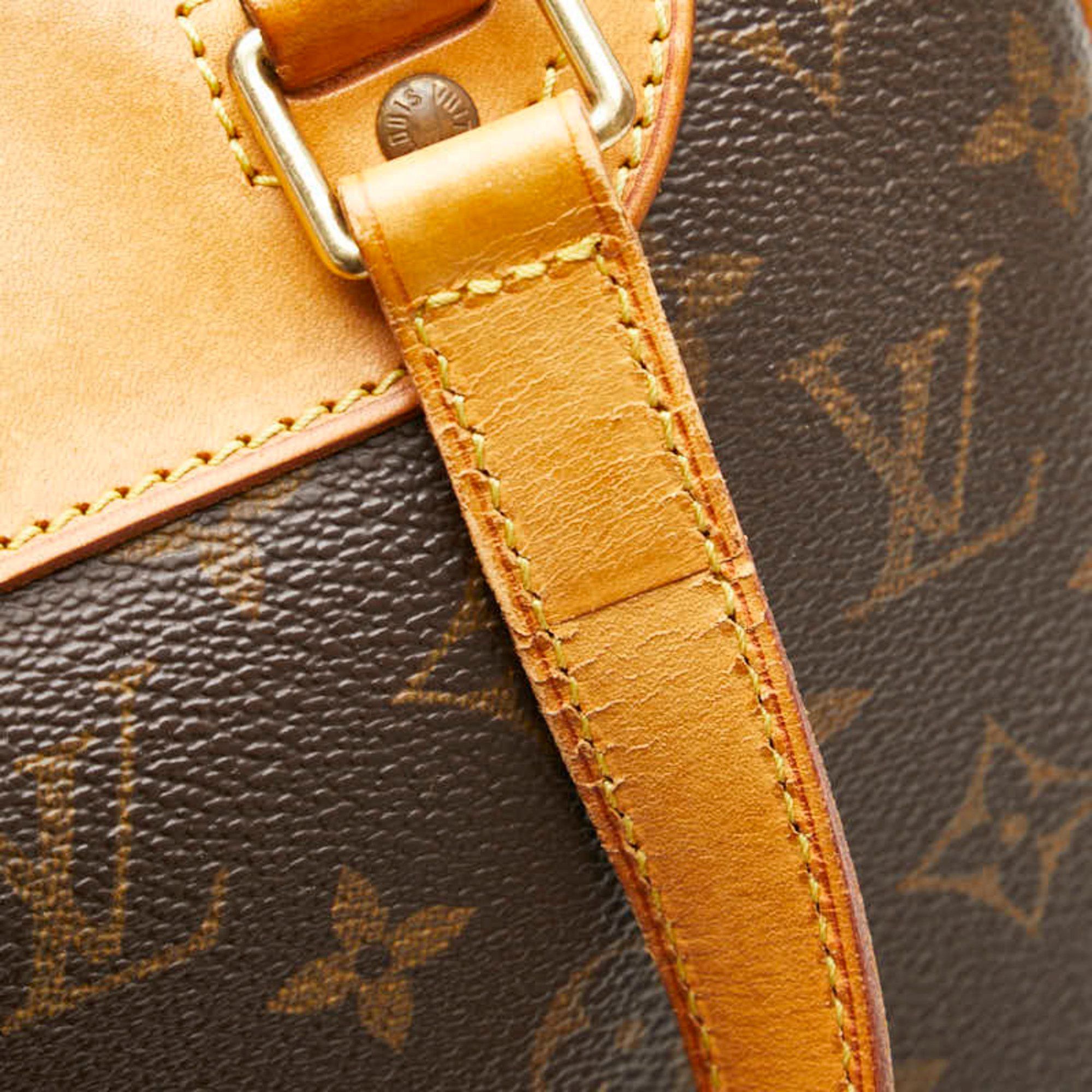 Louis Vuitton Louis Vuitton Monogram Excursion Handbag/Shoe Bag M41450 Brown Leather Women's LOUIS VUITTON Size ONE SIZE - 4 Thumbnail