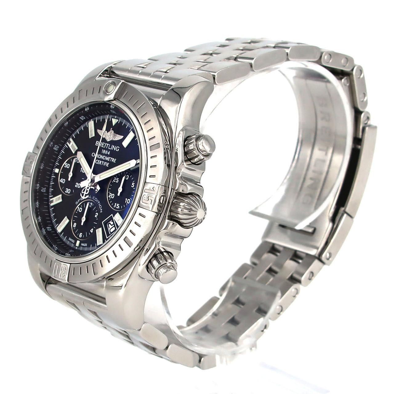 Breitling Breitling Breitling Chronomat JSP Stainless Steel Automatic Metal Automatic AB0115/AB0115111B1A1 DUTY FREE for USA Size ONE SIZE - 2 Thumbnail