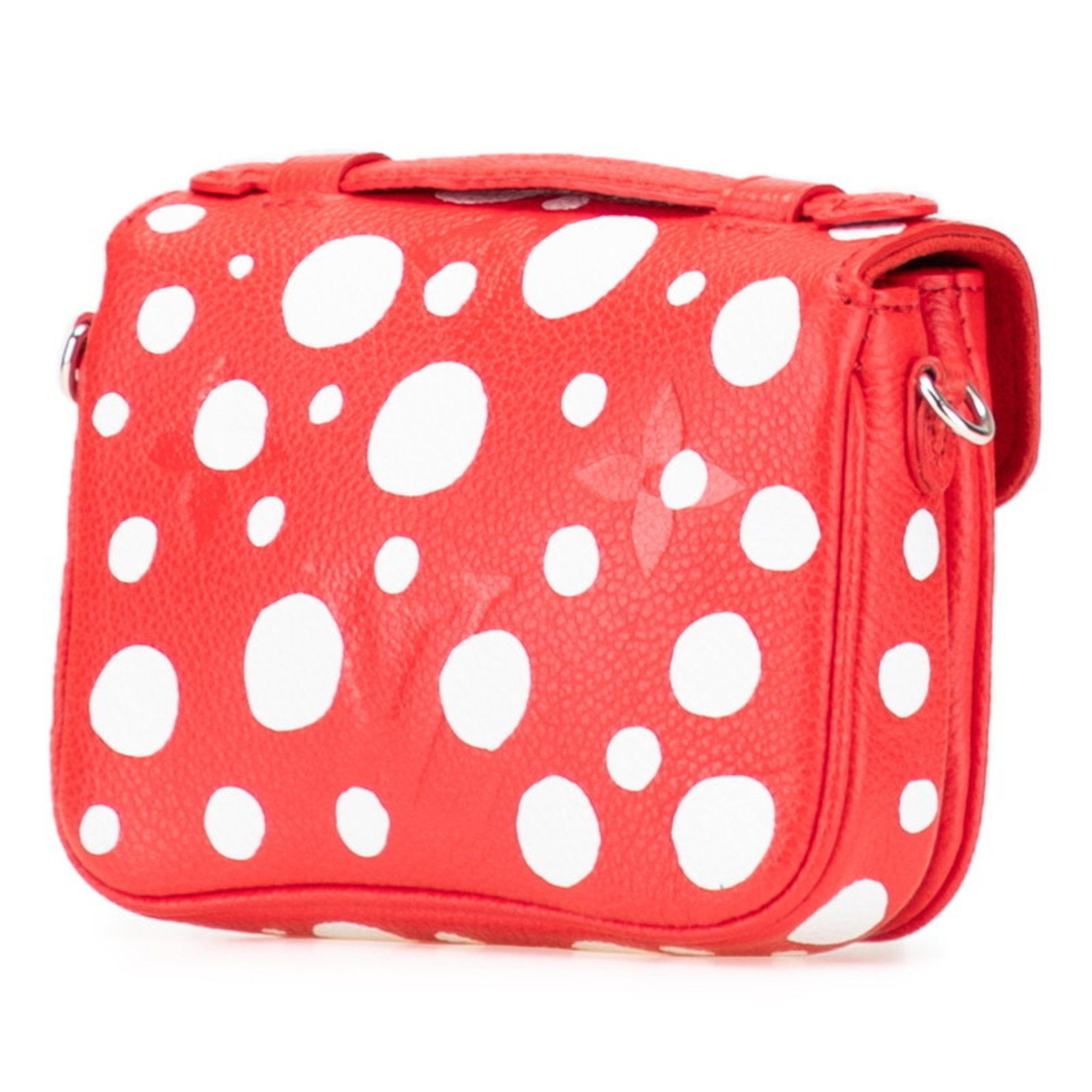 Louis Vuitton Louis Vuitton x Yayoi Kusama Monogram Empreinte Metis Handbag/Shoulder Bag 2WAY M81983 Red and White Leather Women's LOUIS VUITTON Size ONE SIZE - 2 Thumbnail