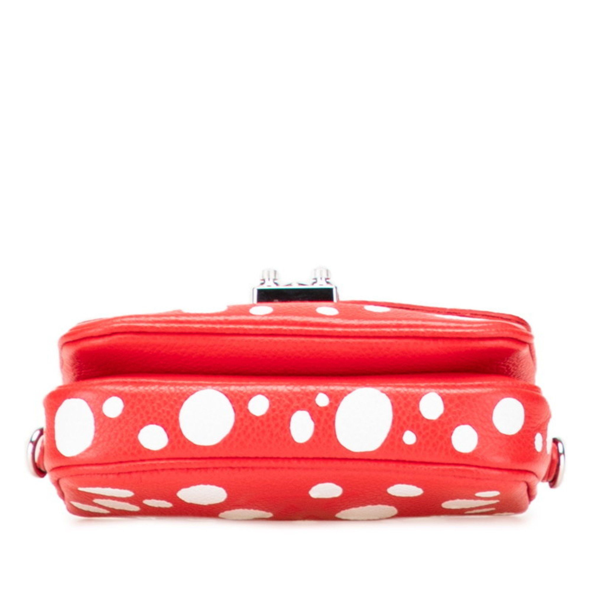 Louis Vuitton Louis Vuitton x Yayoi Kusama Monogram Empreinte Metis Handbag/Shoulder Bag 2WAY M81983 Red and White Leather Women's LOUIS VUITTON Size ONE SIZE - 3 Thumbnail