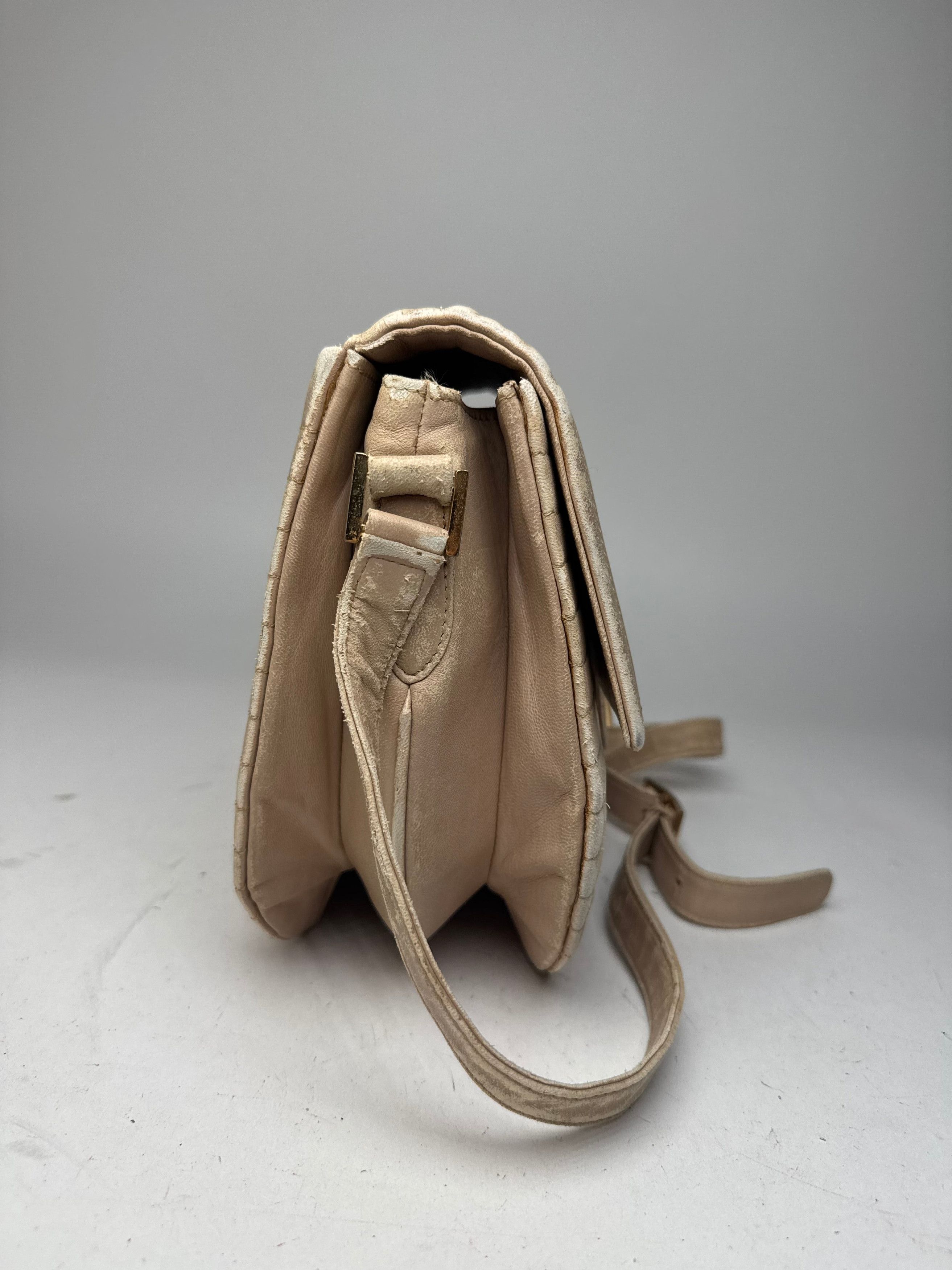 Givenchy Vintage Crossbody Leather bag beige Size ONE SIZE - 10 Thumbnail