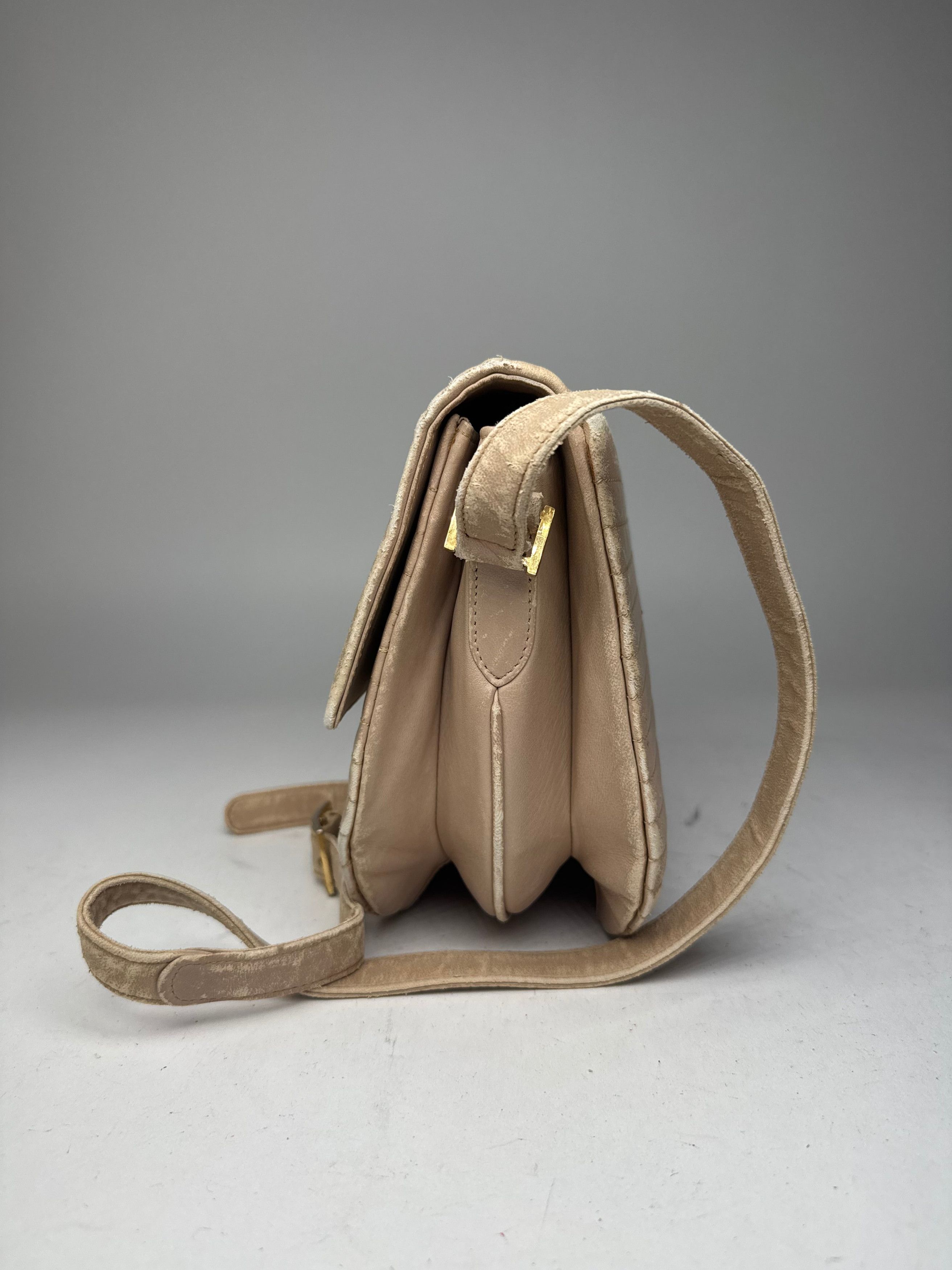 Givenchy Vintage Crossbody Leather bag beige Size ONE SIZE - 6 Thumbnail