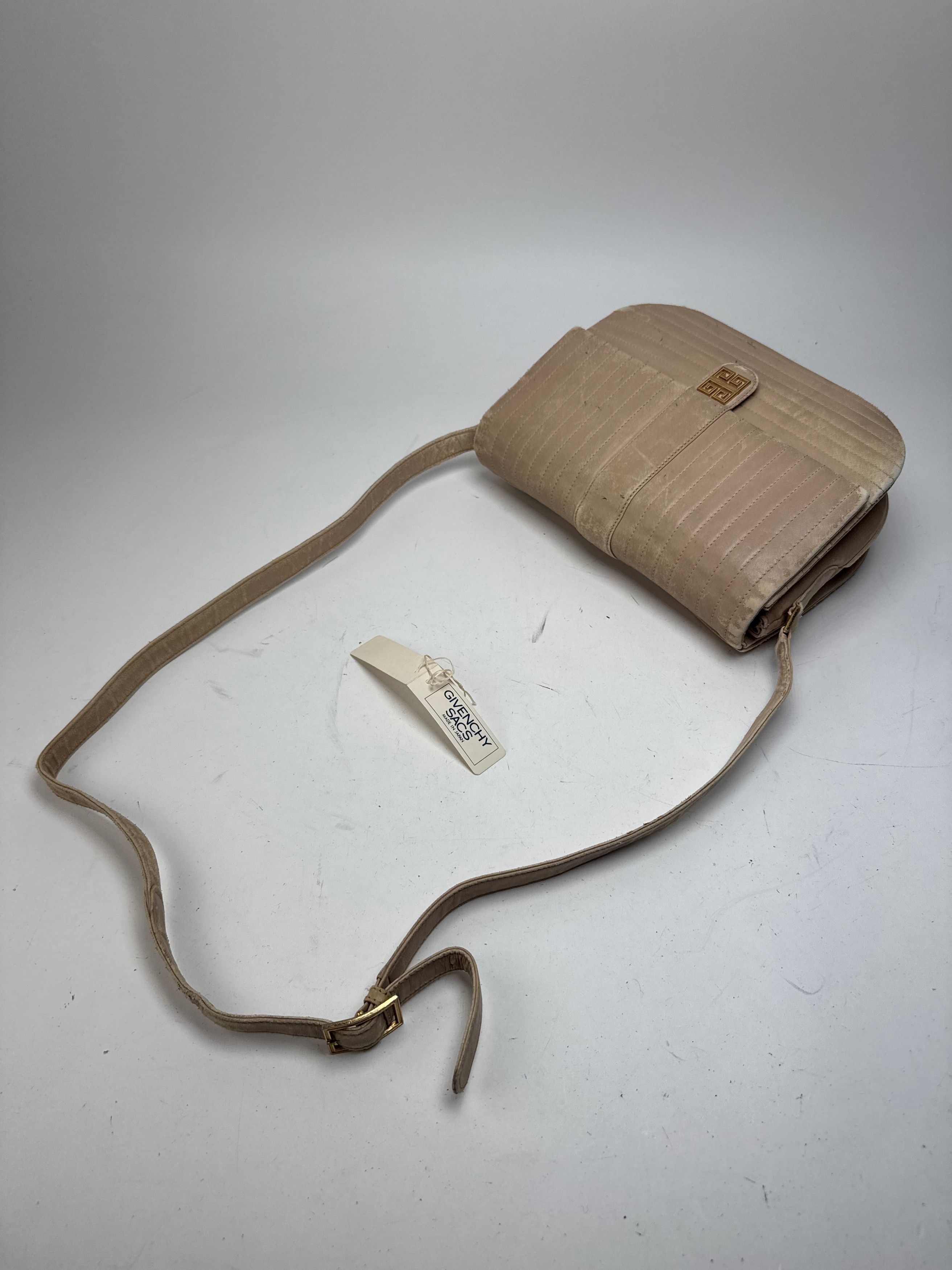 Givenchy Vintage Crossbody Leather bag beige Size ONE SIZE - 12 Thumbnail