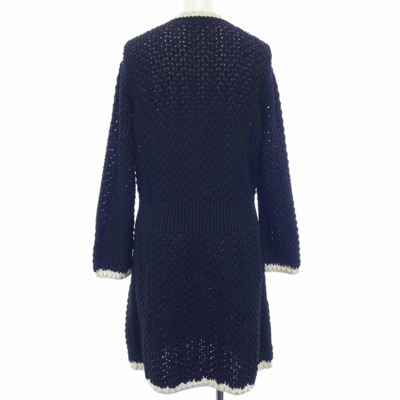 Chanel Chanel Chanel P72020K10363 Long Cardigan Cotton Tops P72020K10363 DUTY FREE for USA Size ONE SIZE - 2 Thumbnail