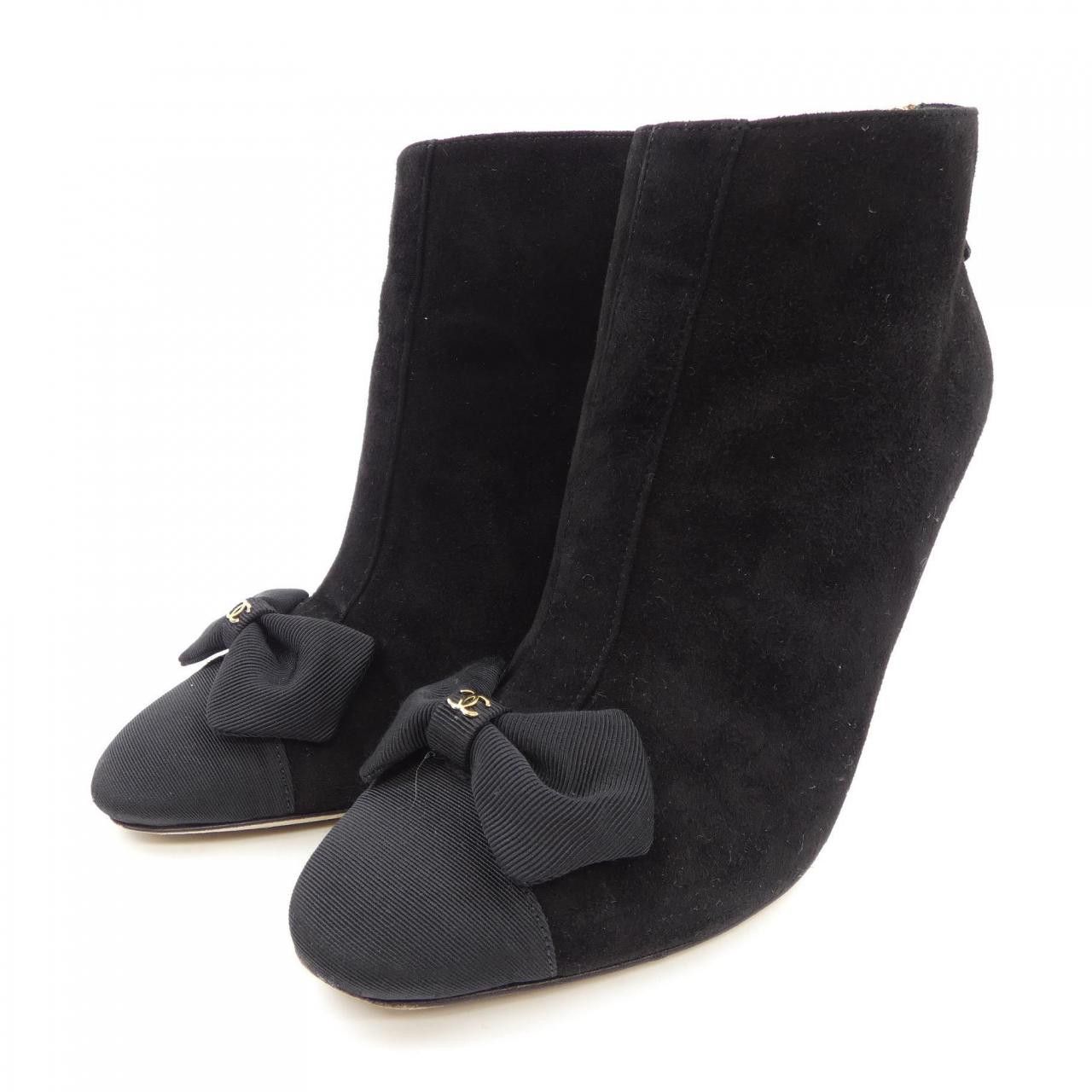 Chanel Chanel Chanel G31332Y50133 Kid Suede Boots Suede Shoes G31332Y50133 DUTY FREE for USA Size ONE SIZE - 3 Thumbnail