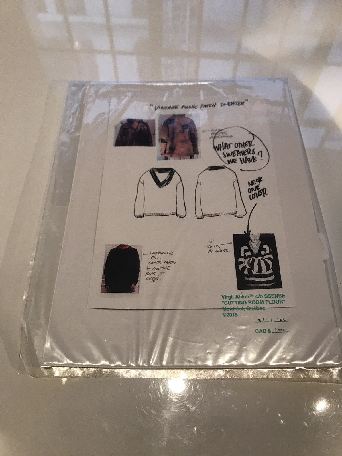 Virgil abloh sketches sales