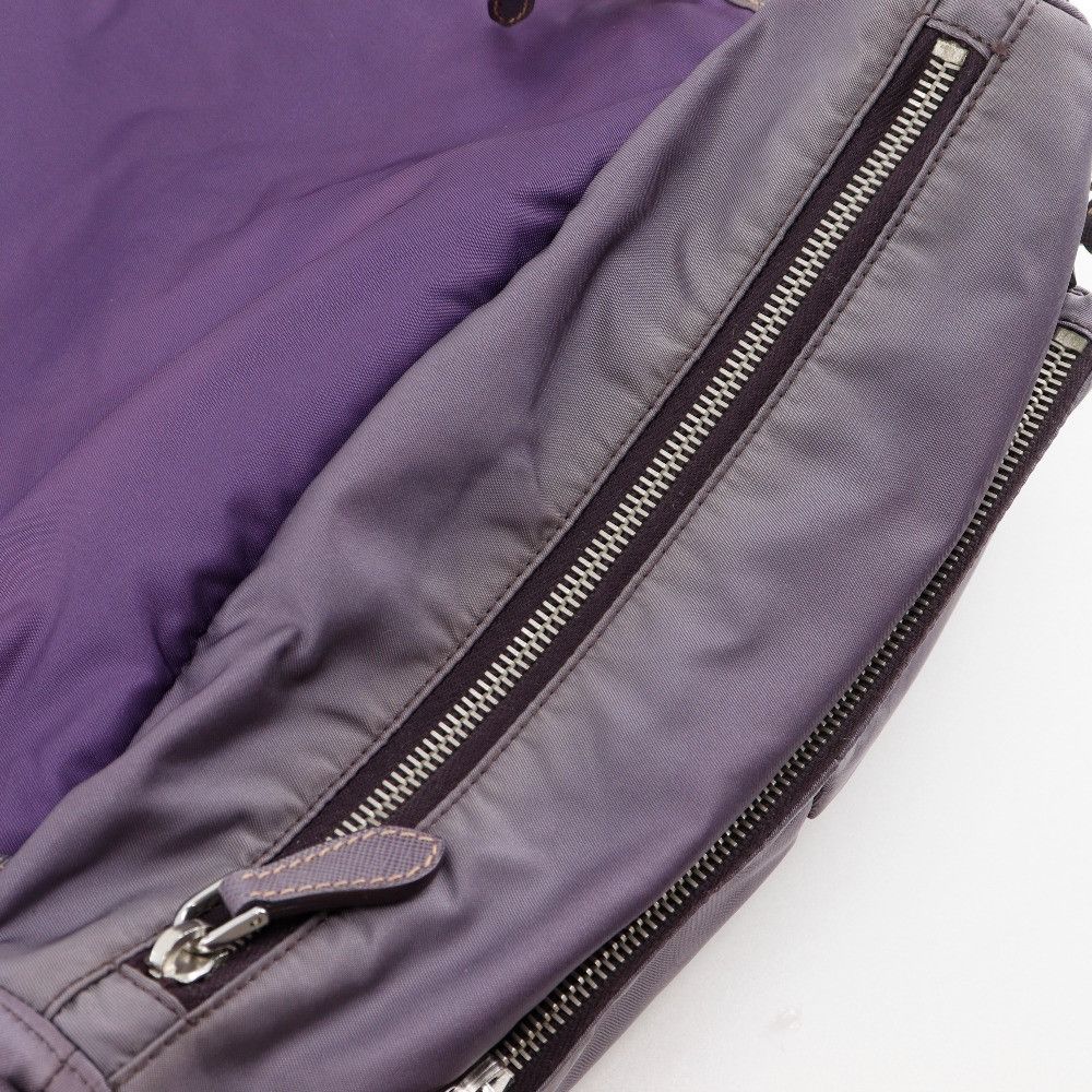 Prada Prada Prada BT0687 Nylon×Leather 2way Shoulder Bag Leather Shoulder Bag BT0687 DUTY FREE for USA Size ONE SIZE - 13 Thumbnail
