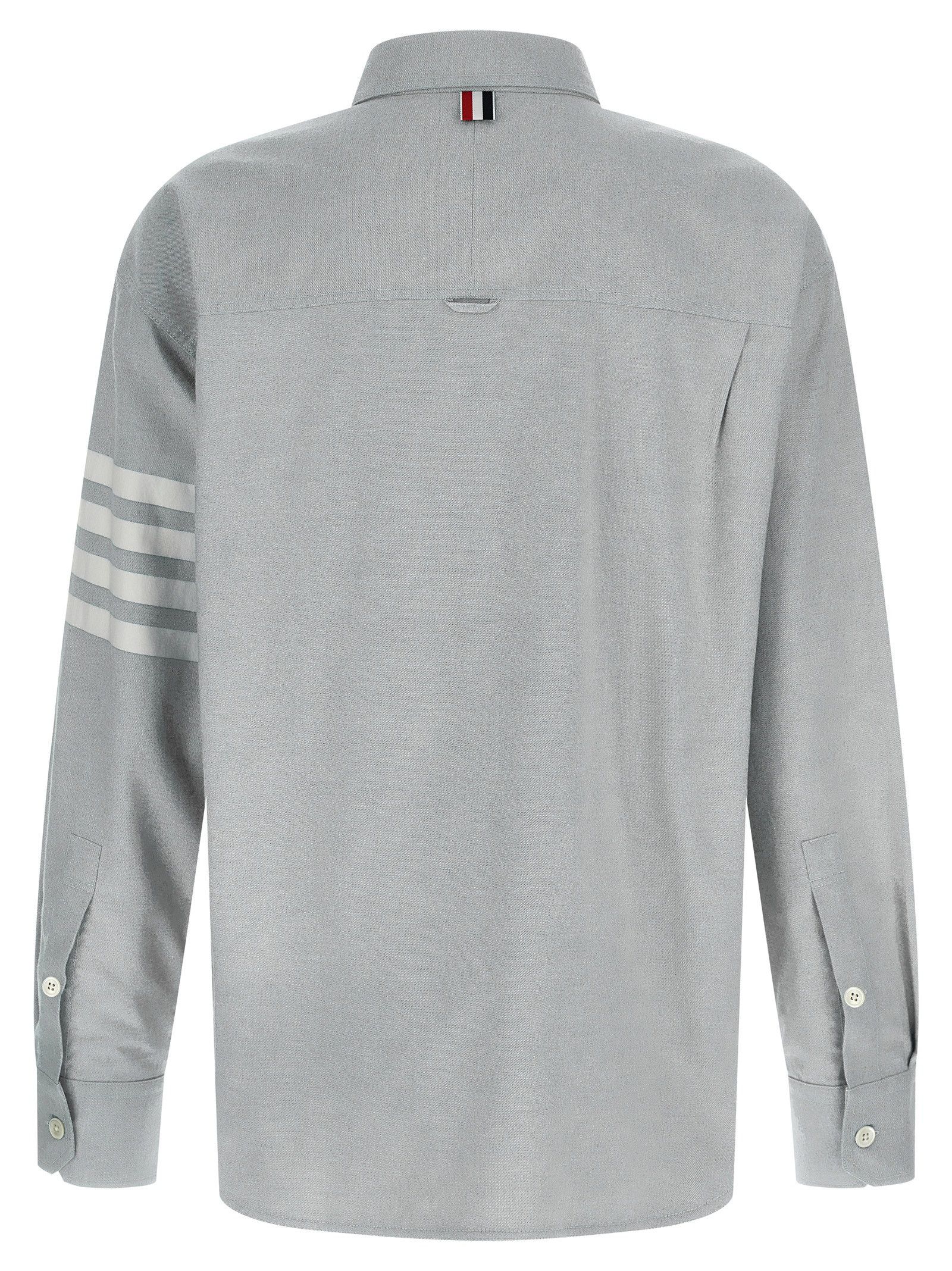 Thom Browne '4BAR' flannel shirt Size US L / EU 52-54 / 3 - 2 Thumbnail