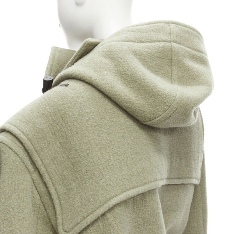 Balenciaga BALENCIAGA 2018 Runway Pulled khaki grey toggle wrap coat M Size M / US 6-8 / IT 42-44 - 9 Thumbnail