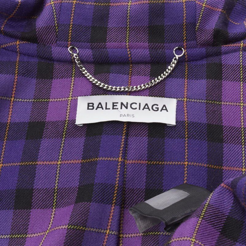 Balenciaga BALENCIAGA 2018 Runway Pulled khaki grey toggle wrap coat M Size M / US 6-8 / IT 42-44 - 10 Thumbnail