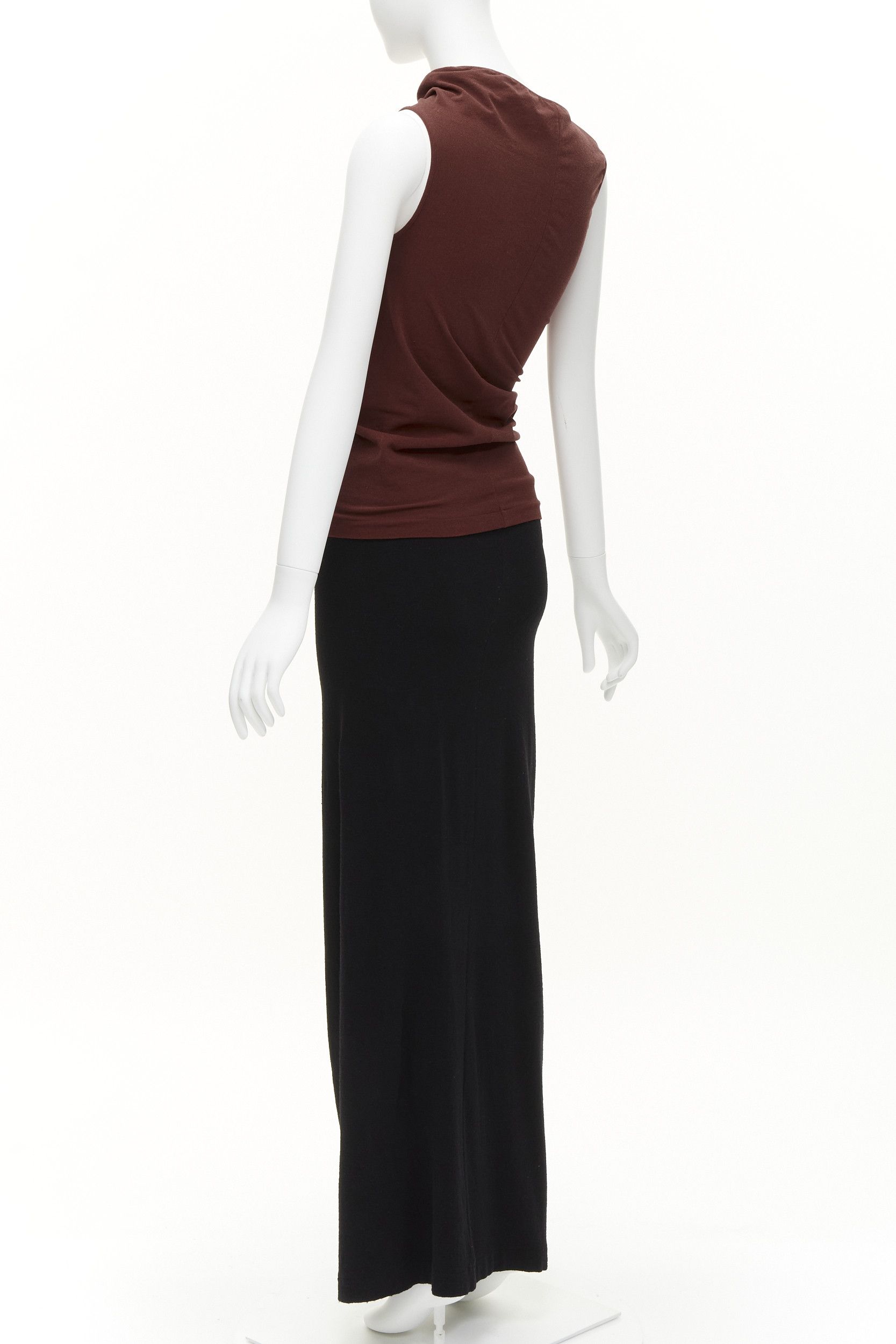 Comme des Garcons COMME DES GARCONS Vintage 1997 Lumps & Bumps red asymmetric top black skirt M Size 27" / US 4 / IT 40 - 5 Thumbnail