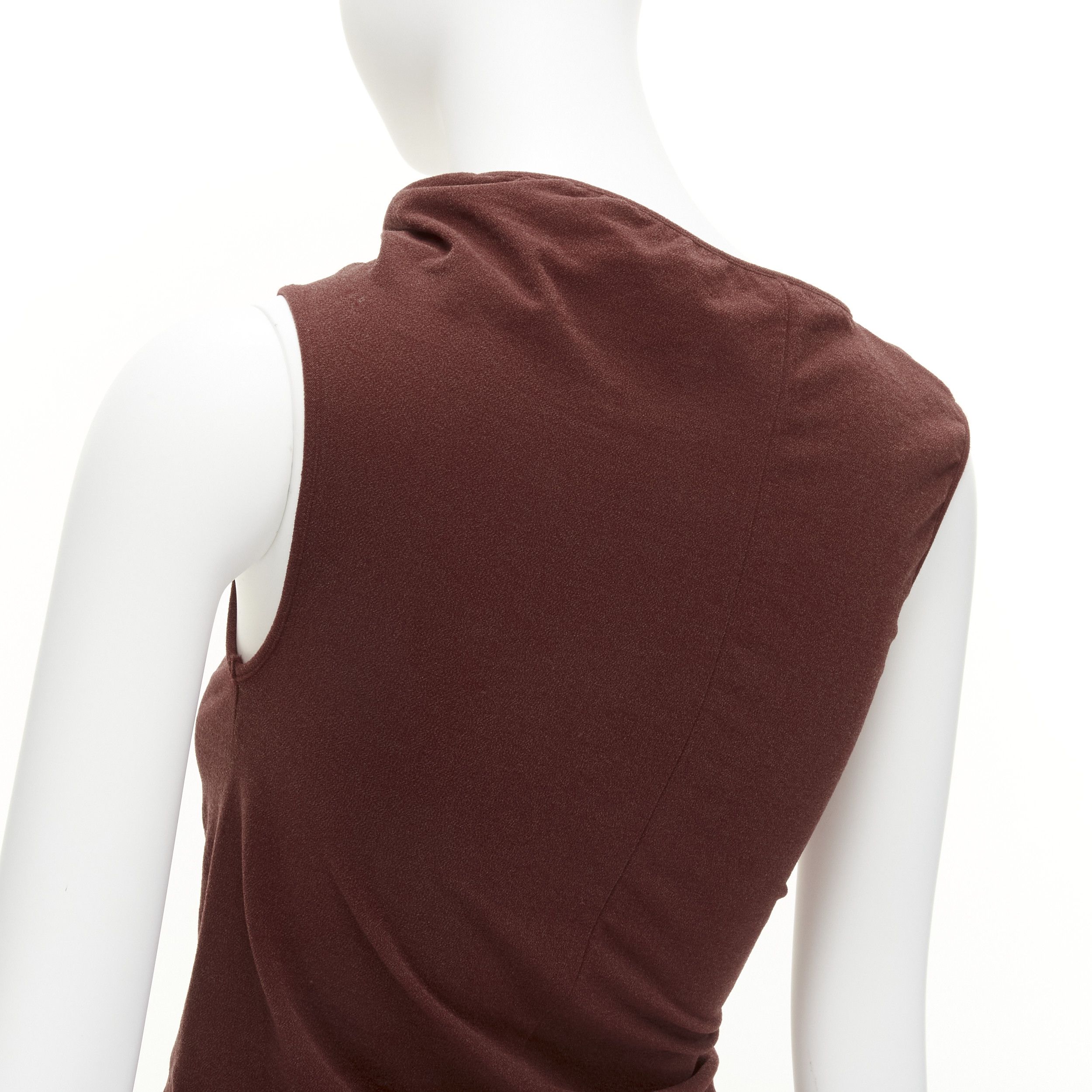 Comme des Garcons COMME DES GARCONS Vintage 1997 Lumps & Bumps red asymmetric top black skirt M Size 27" / US 4 / IT 40 - 10 Thumbnail