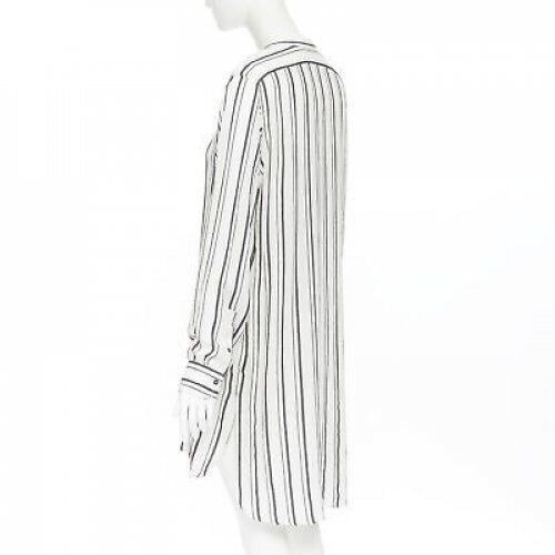 Isabel Marant ISABEL MARANT viscose cotton blend grey beige stripe tunic casual dress Fr38 Size S / US 4 / IT 40 - 6 Thumbnail