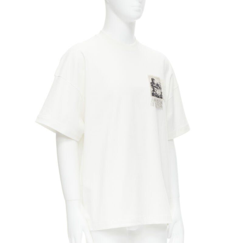 Jil Sander new JIL SANDER 2021 Florence Henri photo patchwork oversized boxy t-shirt XS Size US XS / EU 42 / 0 - 3 Thumbnail