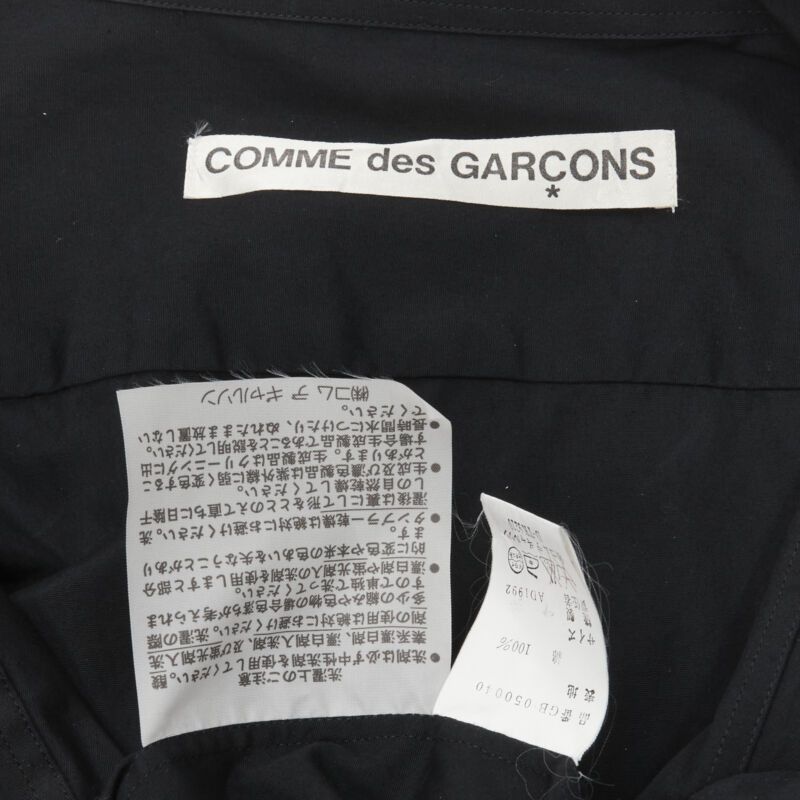 Comme des Garcons vintage COMME DES GARCONS 1992 asymmetric scoop collar oversized shirt Size M / US 6-8 / IT 42-44 - 11 Thumbnail
