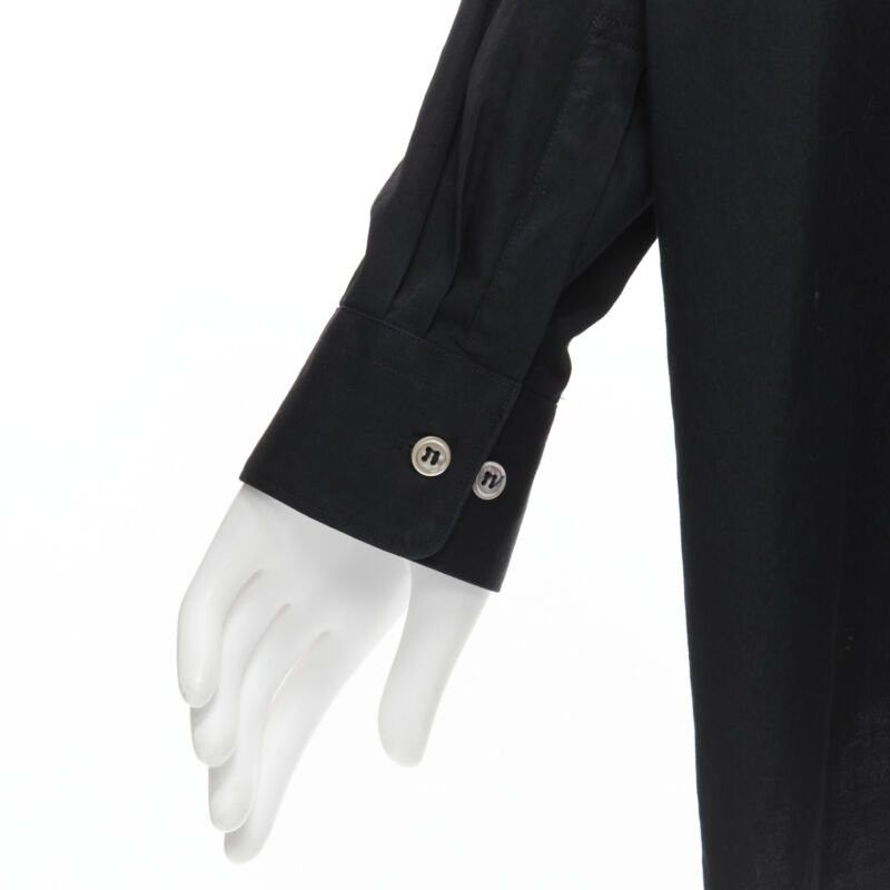 Comme des Garcons vintage COMME DES GARCONS 1992 asymmetric scoop collar oversized shirt Size M / US 6-8 / IT 42-44 - 9 Thumbnail