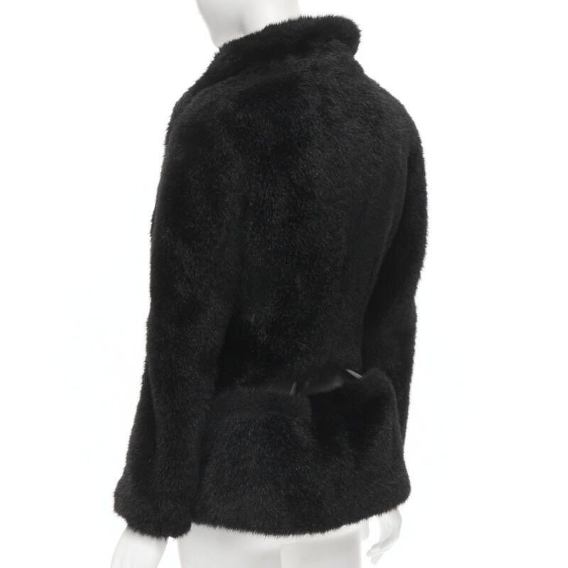 Junya Watanabe vintage JUNYA WATANABE 2001 faux fur clear PVC insert blazer coat M Size M / US 6-8 / IT 42-44 - 6 Thumbnail