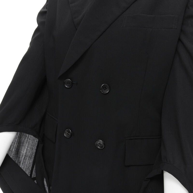 Comme des Garcons COMME DES GARCONS 1990 infinity loop sleeve double breasted blazer jacket S Size S / US 4 / IT 40 - 8 Thumbnail
