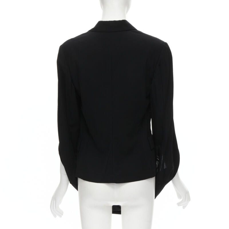 Comme des Garcons COMME DES GARCONS 1990 infinity loop sleeve double breasted blazer jacket S Size S / US 4 / IT 40 - 5 Thumbnail