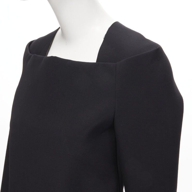 Junya Watanabe vintage JUNYA WATANABE 1999 black scuba origami square neck mermaid skirt S Size S / US 4 / IT 40 - 2 Thumbnail