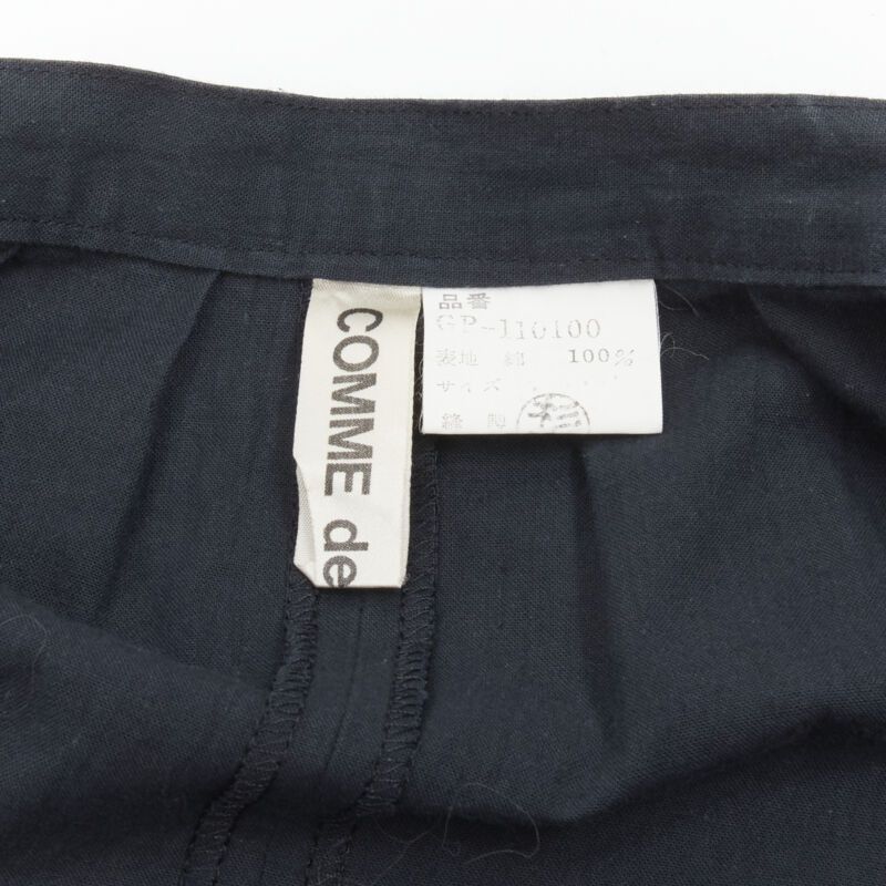 Comme des Garcons COMME DES GARCONS Vintage 1980s double bow tie waist slim leg pants S Size 27" / US 4 / IT 40 - 10 Thumbnail