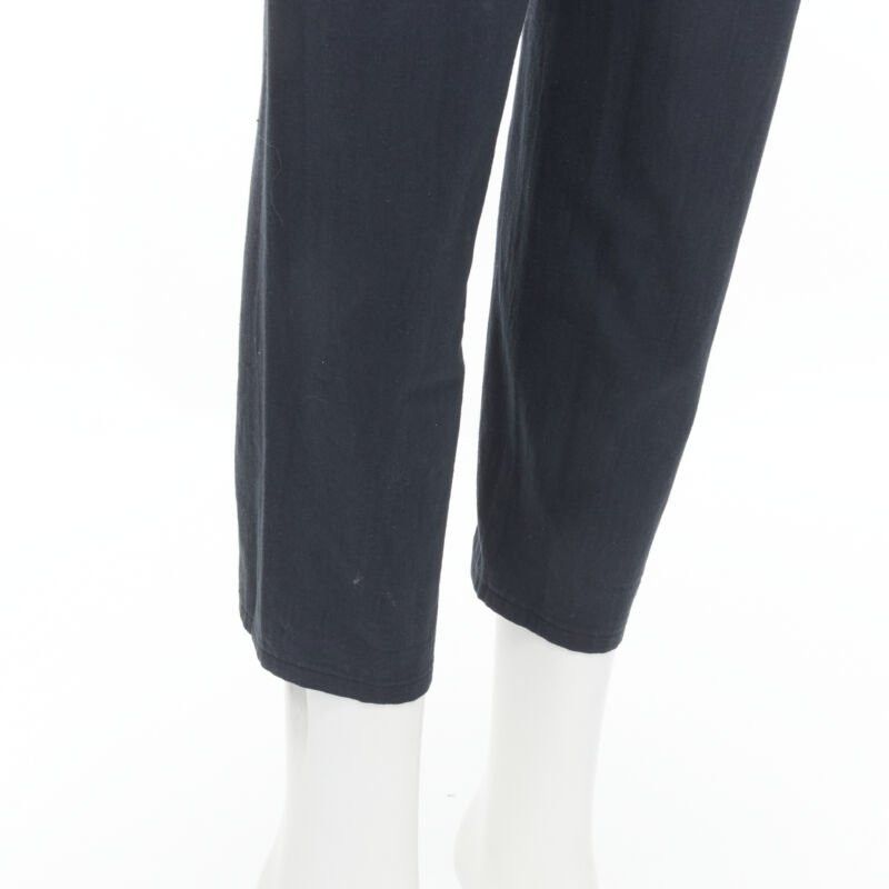 Comme des Garcons COMME DES GARCONS Vintage 1980s double bow tie waist slim leg pants S Size 27" / US 4 / IT 40 - 9 Thumbnail