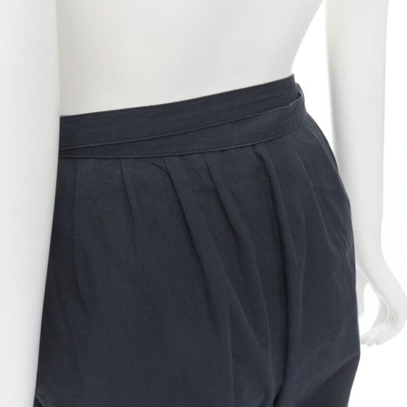 Comme des Garcons COMME DES GARCONS Vintage 1980s double bow tie waist slim leg pants S Size 27" / US 4 / IT 40 - 8 Thumbnail