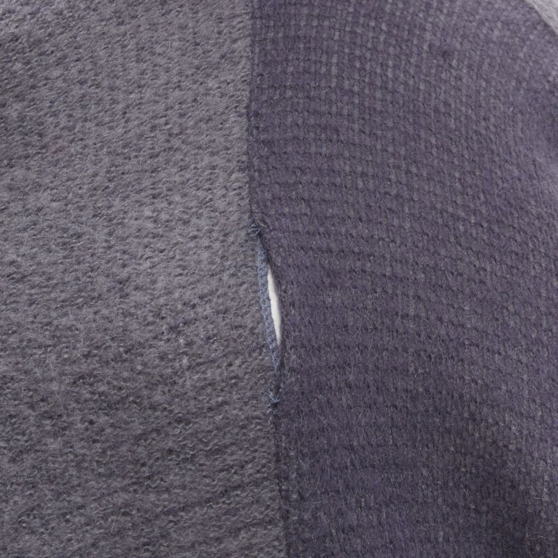 Issey Miyake ISSEY MIYAKE 1980's Vintage deconstructed 3 sleeves striped sweater dress M Rare Size M / US 6-8 / IT 42-44 - 12 Thumbnail
