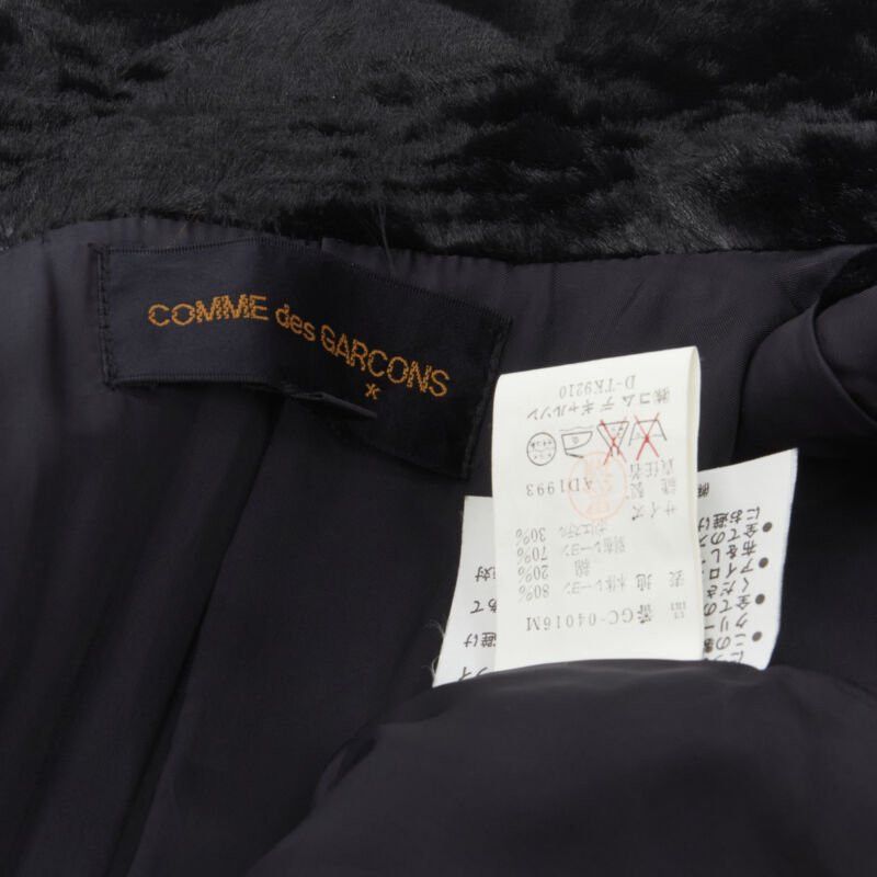 Comme des Garcons COMME DES GARCONS Vintage 1993 faux fur deconstructed oversized coat XL Size M / US 6-8 / IT 42-44 - 11 Thumbnail