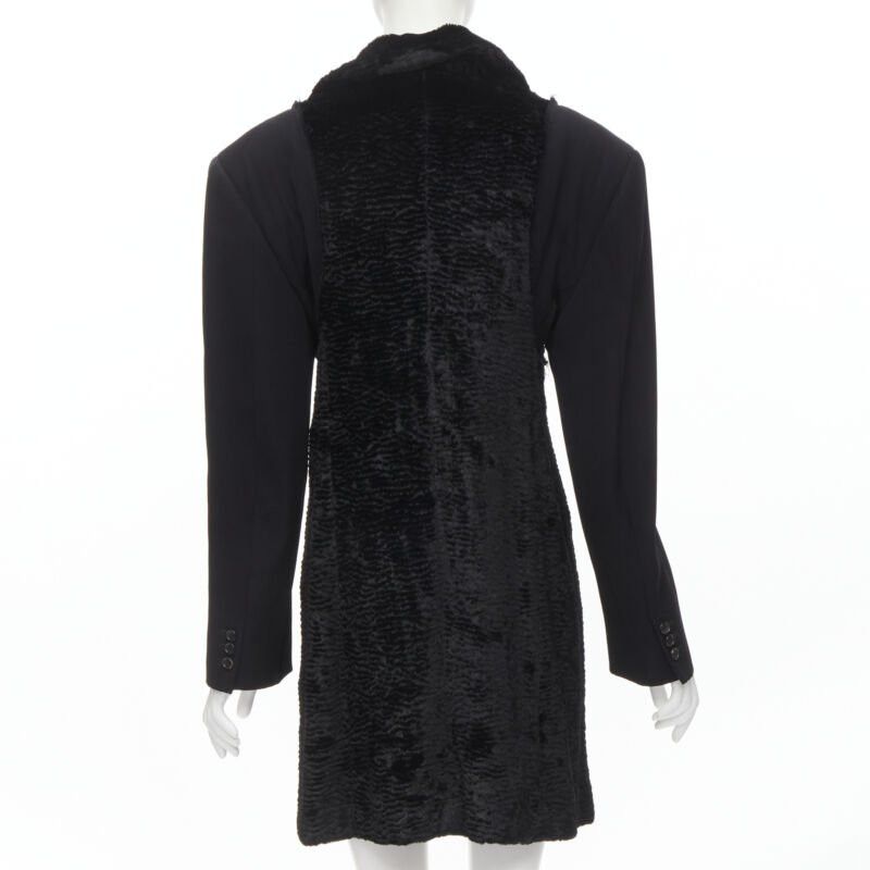 Comme des Garcons COMME DES GARCONS Vintage 1993 faux fur deconstructed oversized coat XL Size M / US 6-8 / IT 42-44 - 6 Thumbnail