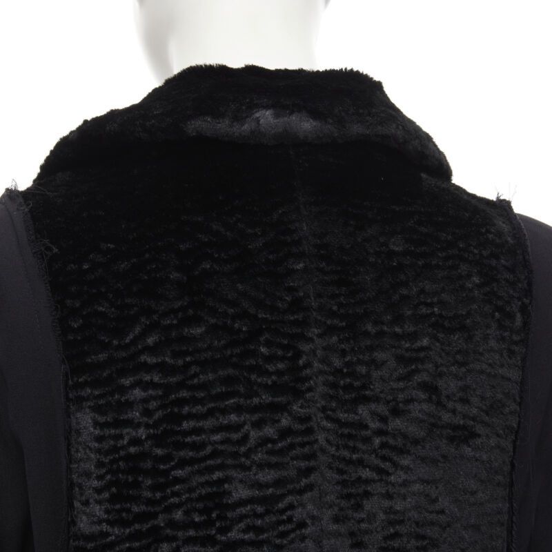 Comme des Garcons COMME DES GARCONS Vintage 1993 faux fur deconstructed oversized coat XL Size M / US 6-8 / IT 42-44 - 9 Thumbnail