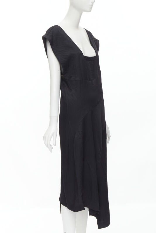 Comme des Garcons COMME DES GARCONS Vintage 1980s square neck oversized bias cut dress Size M / US 6-8 / IT 42-44 - 3 Thumbnail