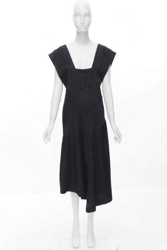 Comme des Garcons COMME DES GARCONS Vintage 1980s square neck oversized bias cut dress Size M / US 6-8 / IT 42-44 - 10 Thumbnail
