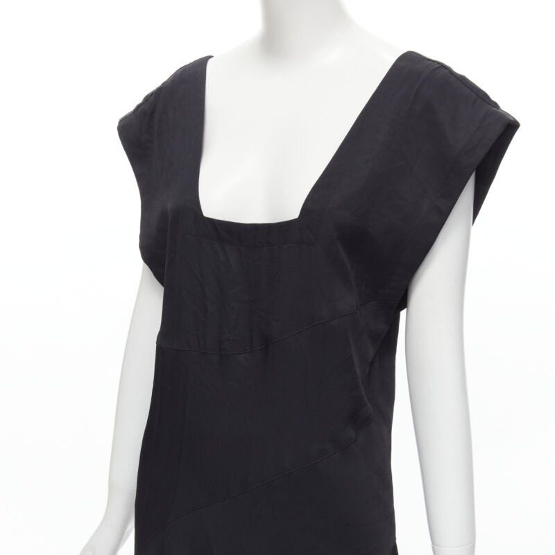 Comme des Garcons COMME DES GARCONS Vintage 1980s square neck oversized bias cut dress Size M / US 6-8 / IT 42-44 - 2 Thumbnail