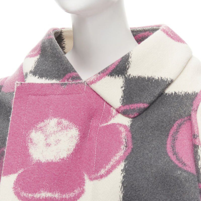 Comme des Garcons rare COMME DES GARCONS 2012 Runway 2D Flat Packed Doll floral checkered set XS Size S / US 4 / IT 40 - 8 Thumbnail