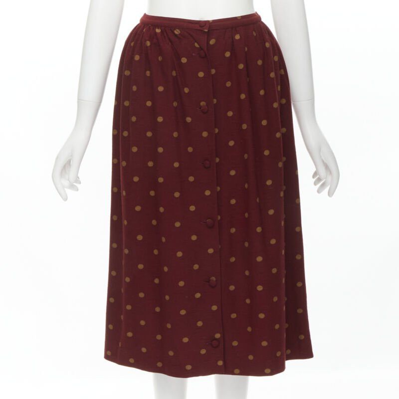 Comme des Garcons COMME DSE GARCONS 1980's Vintage red polka babydoll skirt down set S Size S / US 4 / IT 40 - 7 Thumbnail