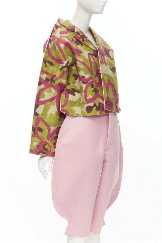 Comme des Garcons rare COMME DES GARCONS 2012 Runway 2D Flat Packed Doll green camo pink set S Size 27" / US 4 / IT 40 - 3 Thumbnail