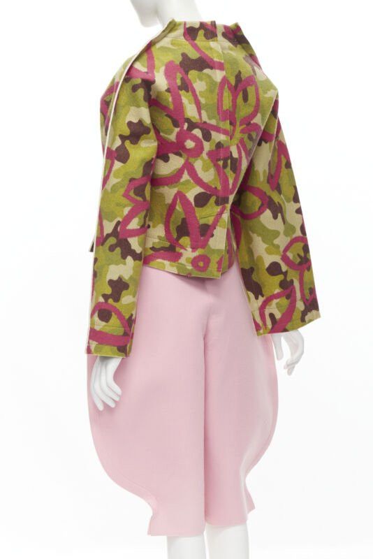 Comme des Garcons rare COMME DES GARCONS 2012 Runway 2D Flat Packed Doll green camo pink set S Size 27" / US 4 / IT 40 - 6 Thumbnail