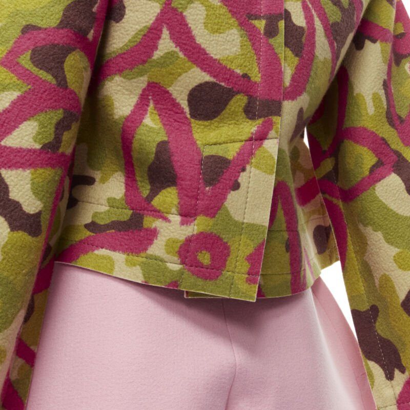 Comme des Garcons rare COMME DES GARCONS 2012 Runway 2D Flat Packed Doll green camo pink set S Size 27" / US 4 / IT 40 - 8 Thumbnail