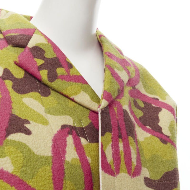Comme des Garcons rare COMME DES GARCONS 2012 Runway 2D Flat Packed Doll green camo pink set S Size 27" / US 4 / IT 40 - 2 Thumbnail