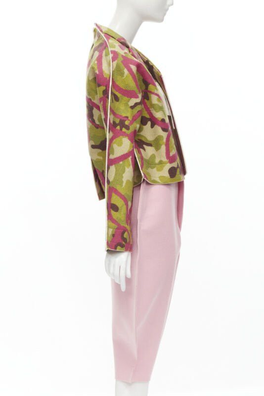 Comme des Garcons rare COMME DES GARCONS 2012 Runway 2D Flat Packed Doll green camo pink set S Size 27" / US 4 / IT 40 - 4 Thumbnail