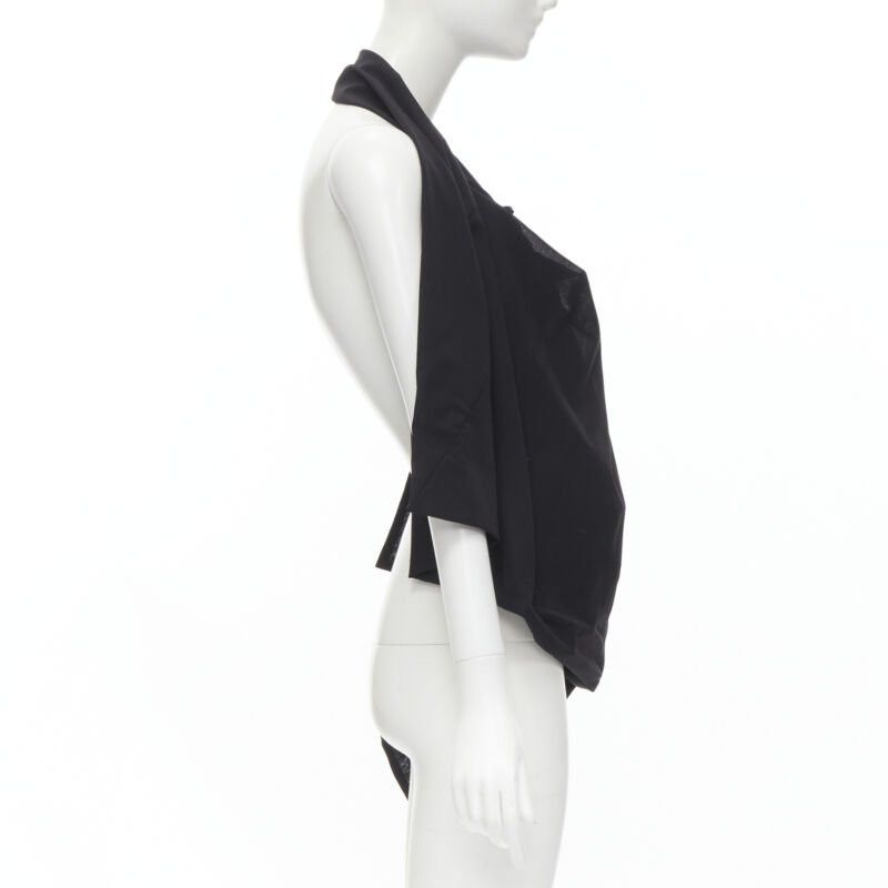 Yohji Yamamoto YOHJI YAMAMOTO 2012 Runway metal ring halter top transformable bag Very Rare Size S / US 4 / IT 40 - 4 Thumbnail