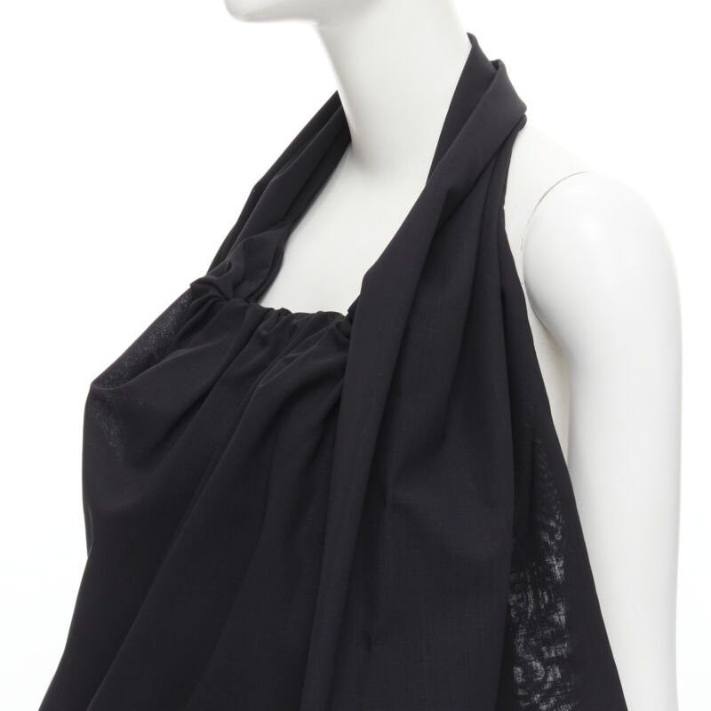 Yohji Yamamoto YOHJI YAMAMOTO 2012 Runway metal ring halter top transformable bag Very Rare Size S / US 4 / IT 40 - 2 Thumbnail