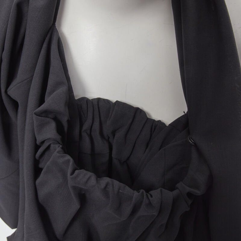 Yohji Yamamoto YOHJI YAMAMOTO 2012 Runway metal ring halter top transformable bag Very Rare Size S / US 4 / IT 40 - 10 Thumbnail