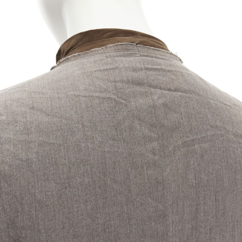 Comme des Garcons COMME DES GARCONS Vintage 2002 grey brown twist braid jacket S Size S / US 4 / IT 40 - 10 Thumbnail