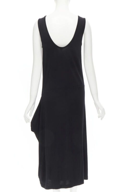 Comme des Garcons COMME DES GARCONS 1980s Vintage draped cut out detail scoop neck midi dress M Size M / US 6-8 / IT 42-44 - 5 Thumbnail